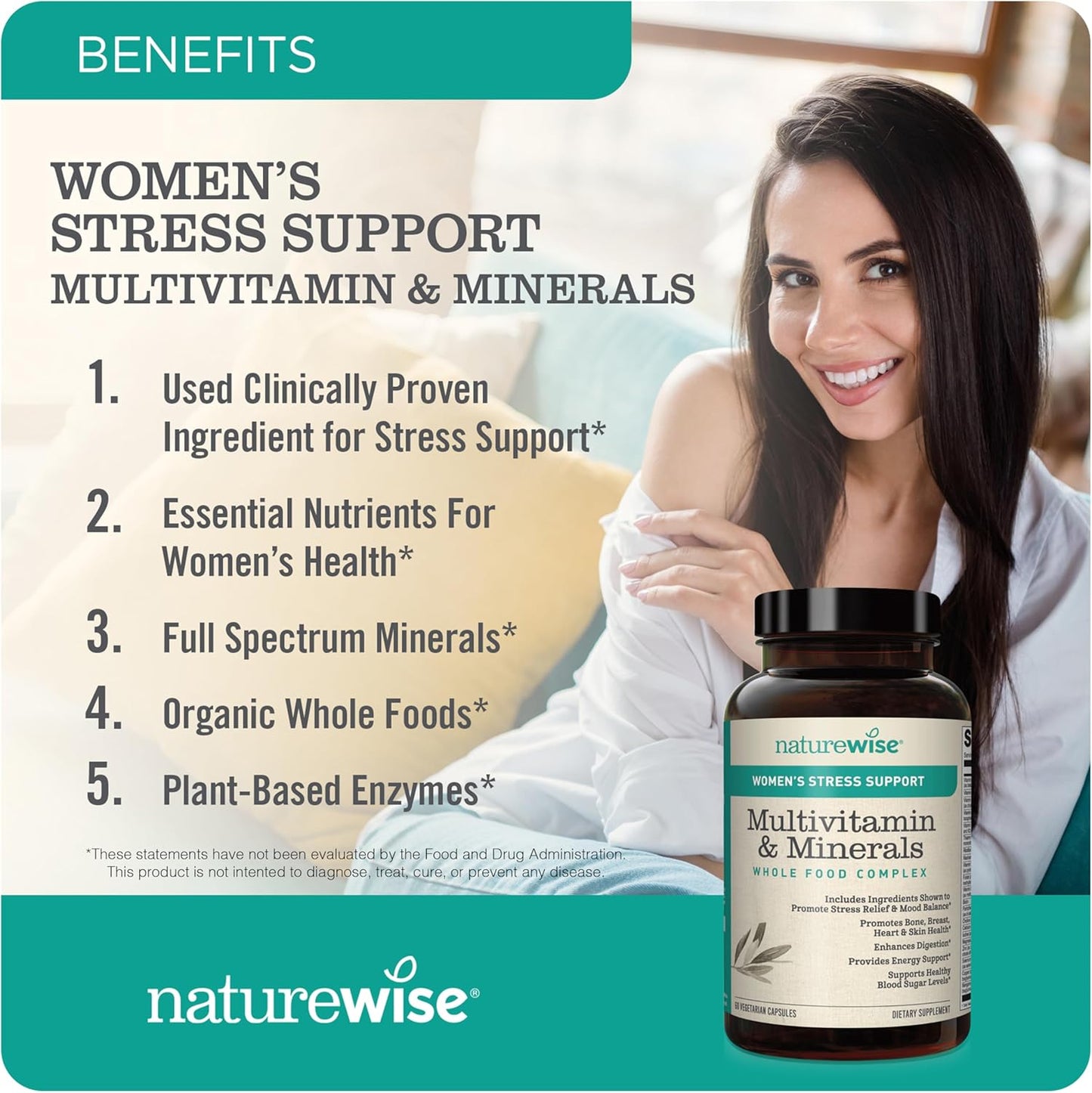 Women's Multivitamin & Turmeric Curcumin Supplement with BioPerine for Joint Support - 2250mg, 95% Curcuminoids