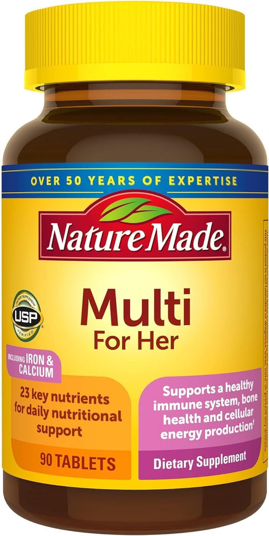 Women's Nature Made Multivitamin 90-Day Supply - Daily Nutritional Support - 270 Tablets