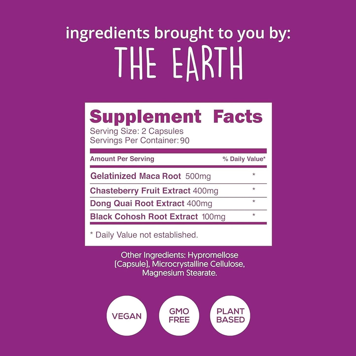 Women's PMS Support Supplement - Hormonal Balance, Menopause Relief, Bloating & Cramp Relief - Vegan, Non-GMO - 180 Ct