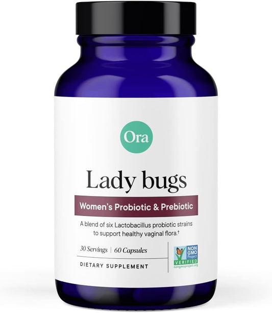 Women's Prebiotic & Probiotic Supplement - Supports Vaginal & Urinary Health, 16 Billion CFU, 6 Strains, 60 Vegan Capsules - 1 Month Supply - BoostGo Australia
