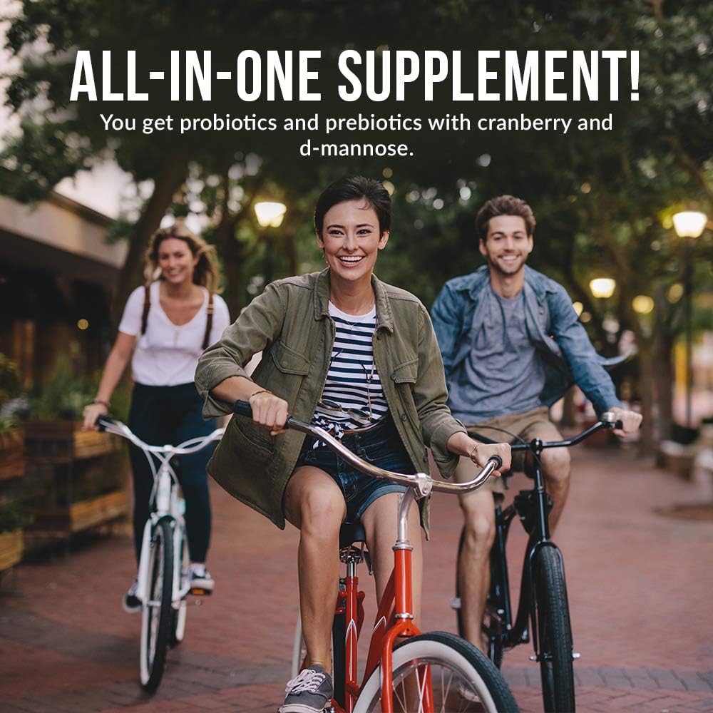 Women's Probiotic Blend with Cranberry & Prebiotics, 6 Billion CFU, 2 Months Supply, One-a-Day Capsule - BoostGo Australia