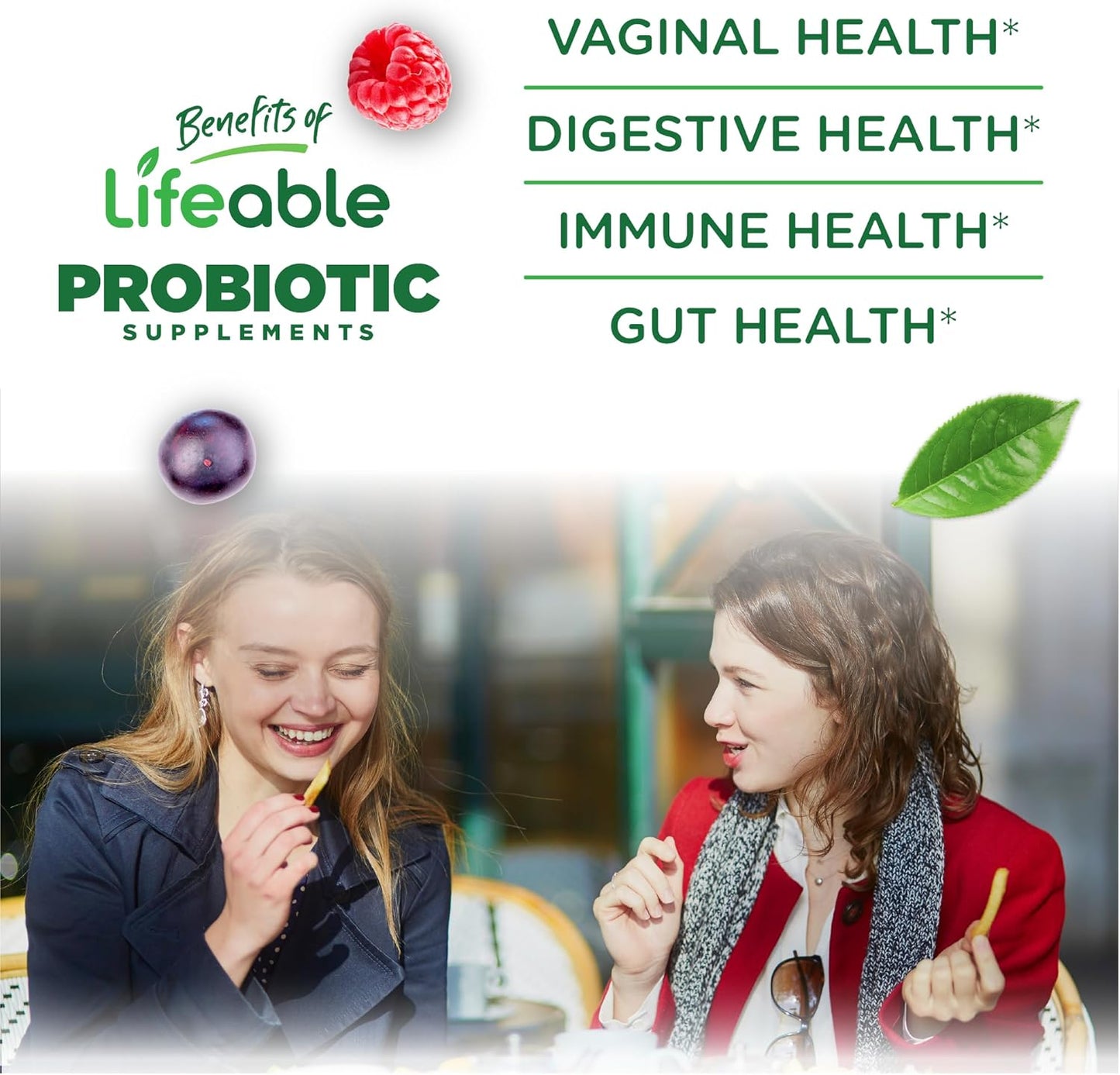 Women's Probiotic Gummies with 10 Billion CFU | Vaginal Health & Immune Support | 90 Gummies