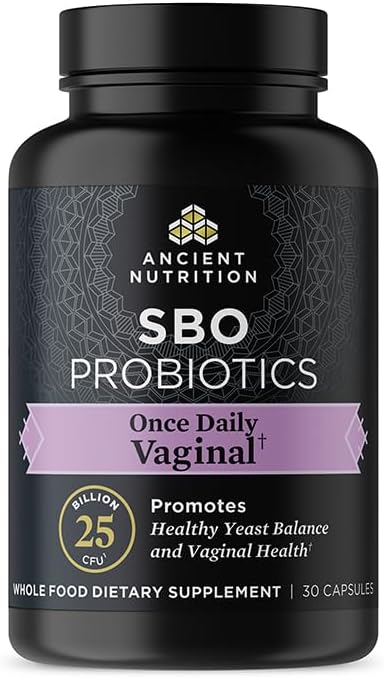 Women's Probiotic with Cranberry and Apple Cider Vinegar, 30ct, 25 Billion CFUs, Daily Support for Vaginal Health and Yeast Balance