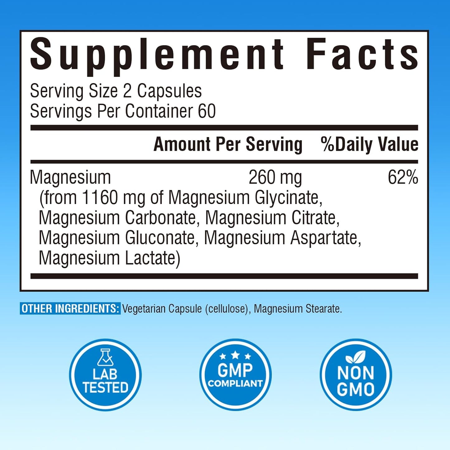 Women's Probiotics 100 Billion CFU & Magnesium Complex Supplement 6 in 1, 30+120 Capsules