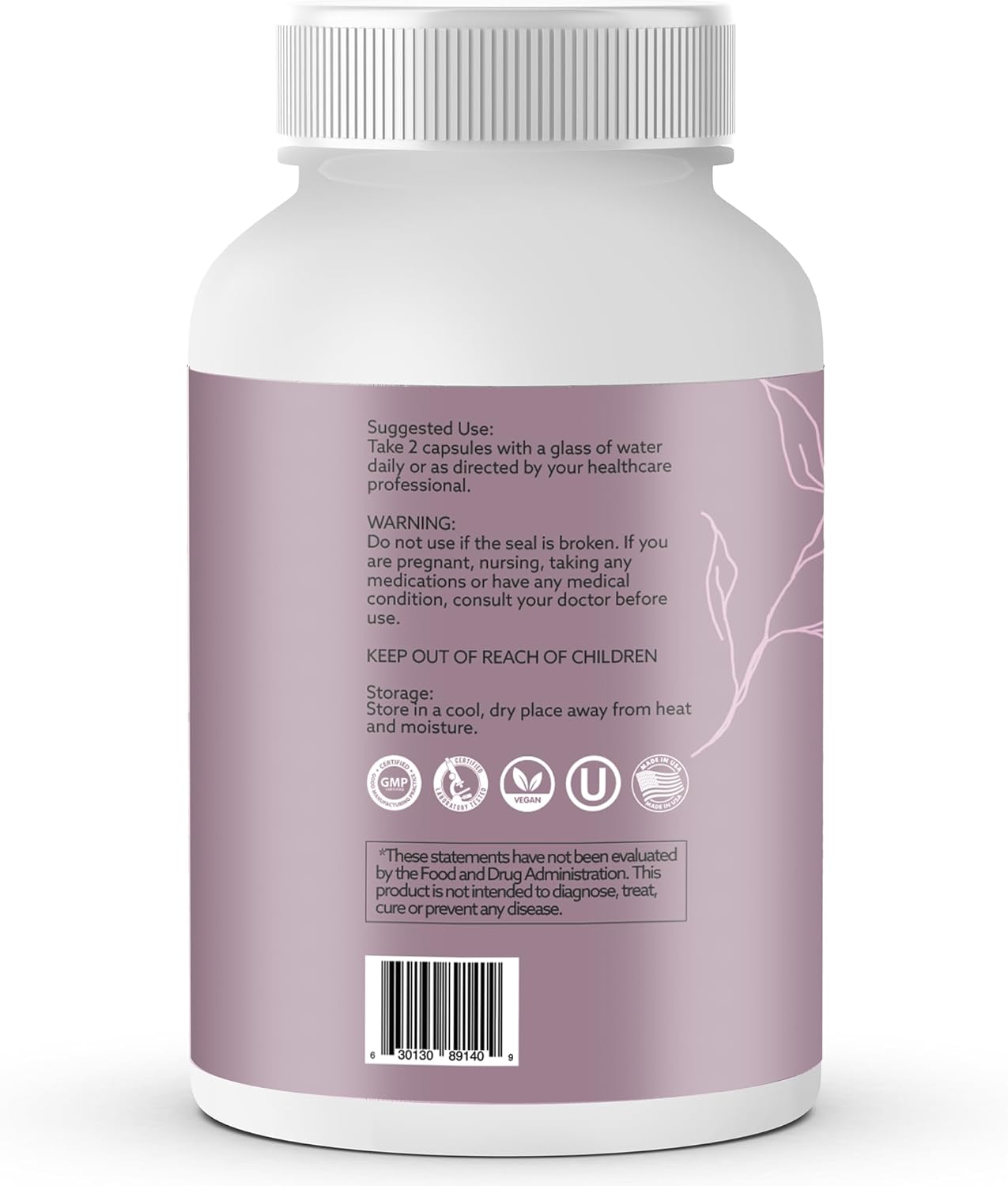Women's Probiotics with Prebiotics and Cranberry for Vaginal and Gut Health - 60 Capsules for pH Balance, UTI Prevention, and Wellness