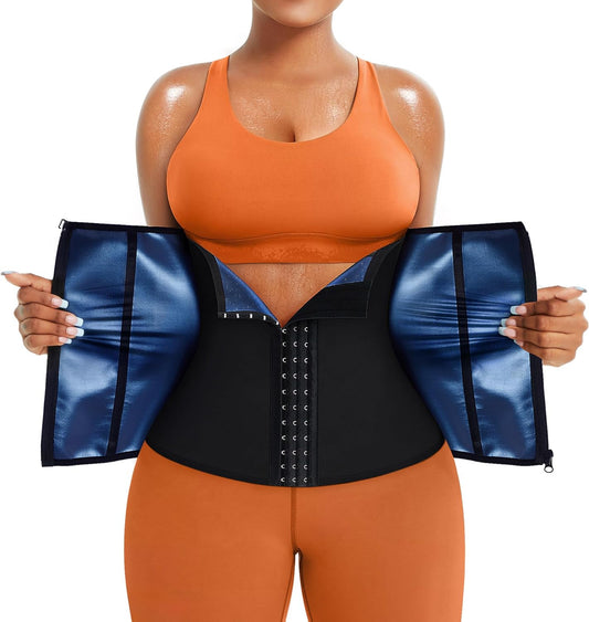 Women's TrainingGirl Waist Trainer - Lower Belly Trimmer Corset for Tummy Wrap Workout & Sweat Belt for Sports Sauna Suit