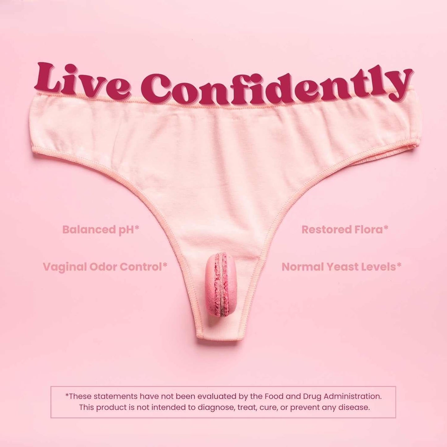 Women's Vaginal Probiotic Supplement with Prebiotics, Cranberry Extract, Lactobacillus Blend - Promotes Vaginal Health, pH Balance - 60 Capsules - BoostGo Australia