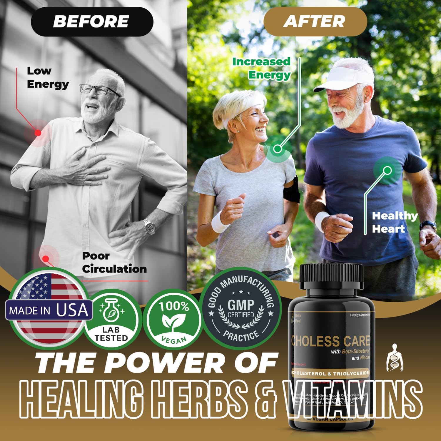 Women's Weight Loss & Cholesterol Lowering Bundle - Helix Heal Appetite Suppressant