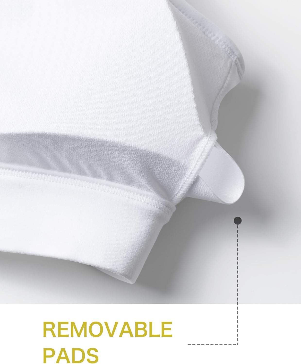Women's Yvette Yoga Sports Bra - Lightweight Cloud Series with Thin Straps and Mesh Splicing for Low Impact Activities