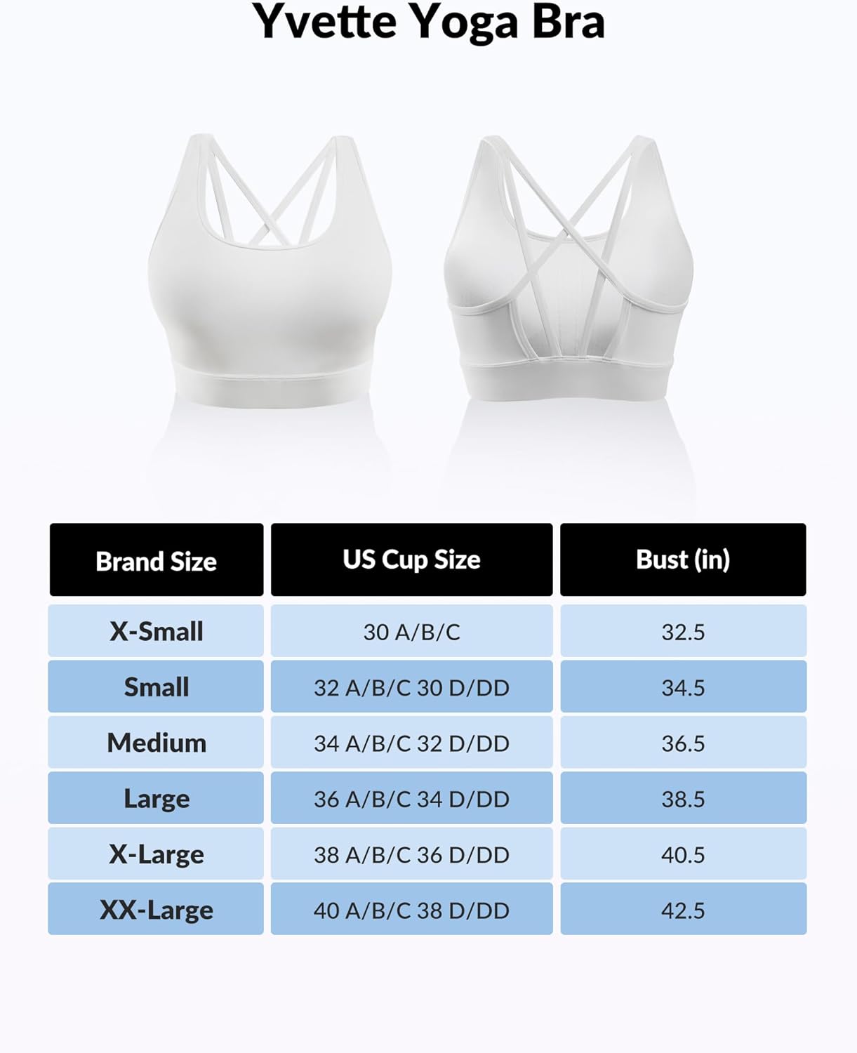 Women's Yvette Yoga Sports Bra - Lightweight Cloud Series with Thin Straps and Mesh Splicing for Low Impact Activities