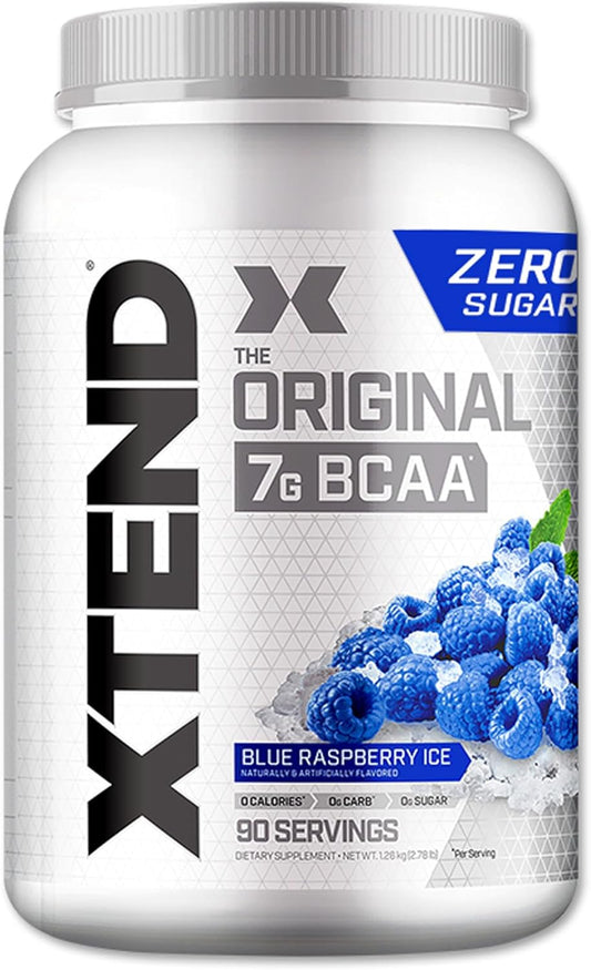 Xtend Original BCAA Powder - 7g BCAA, 2.5g L-Glutamine, Sugar-Free Post-Workout Recovery Drink - 90 Servings for Men and Women
