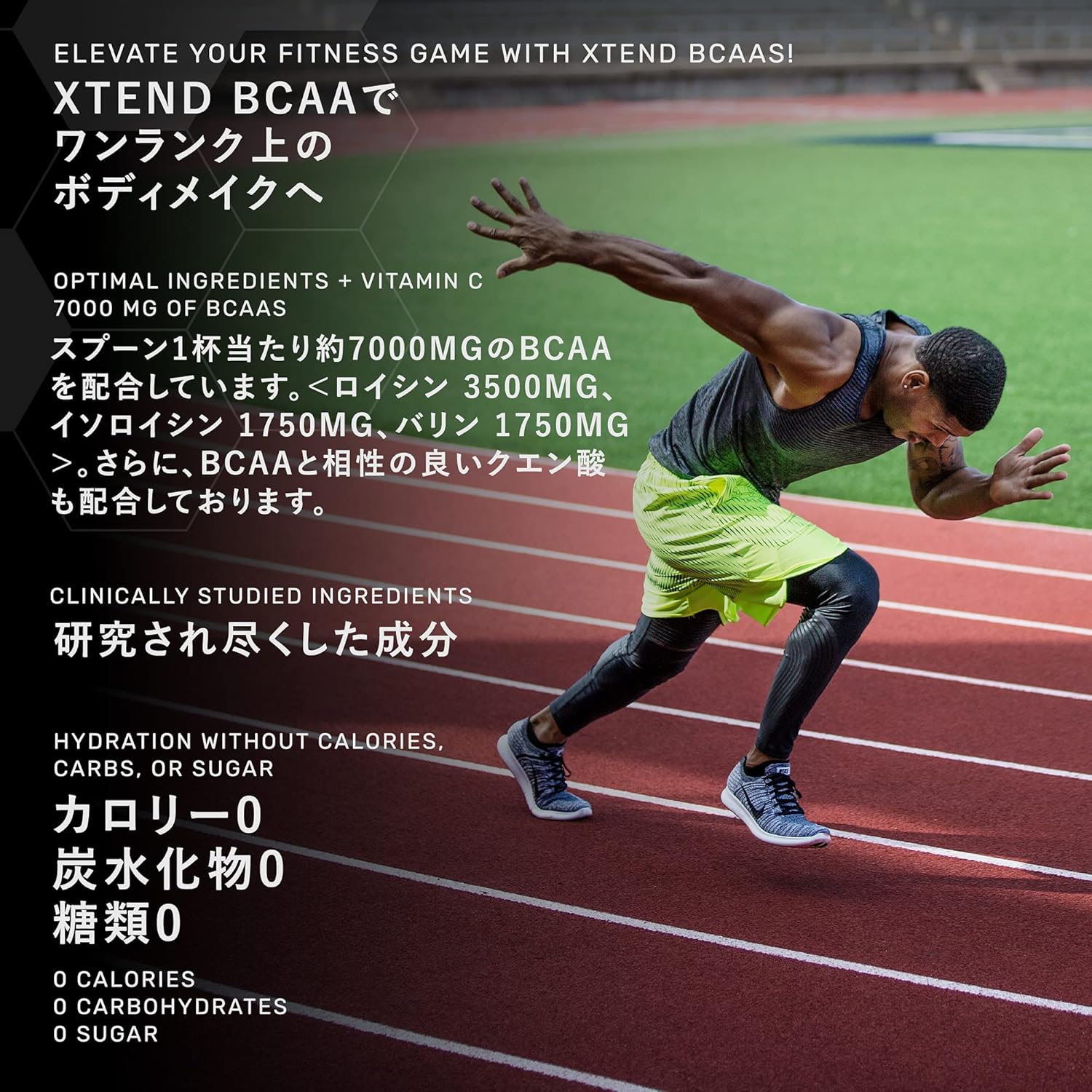 Xtend Original BCAA Powder - 7g BCAA, 2.5g L-Glutamine, Sugar-Free Post-Workout Recovery Drink - 90 Servings for Men and Women