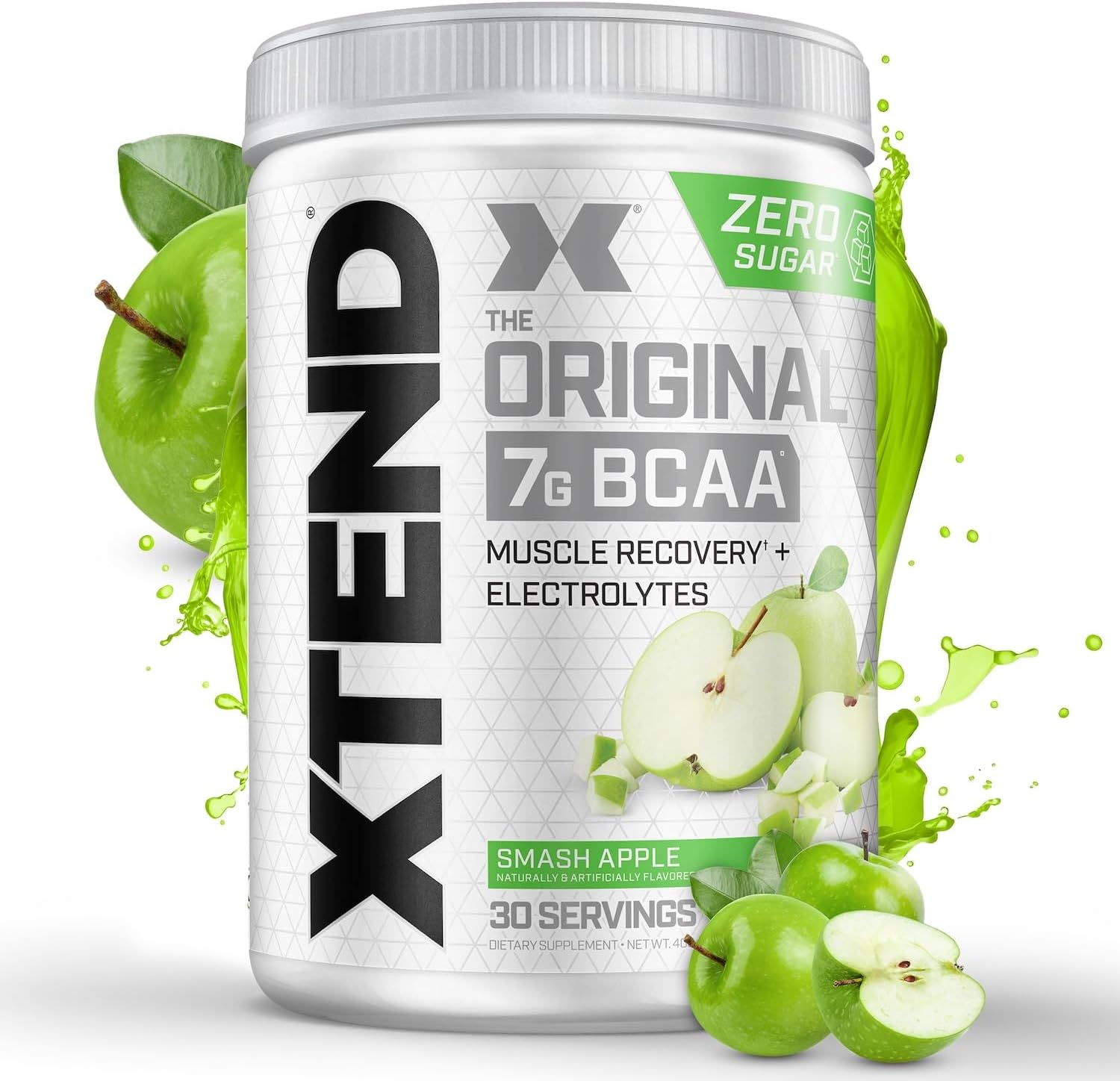 XTEND Original BCAA Powder - Sugar Free Post Workout Recovery Drink with Amino Acids (30 Servings)