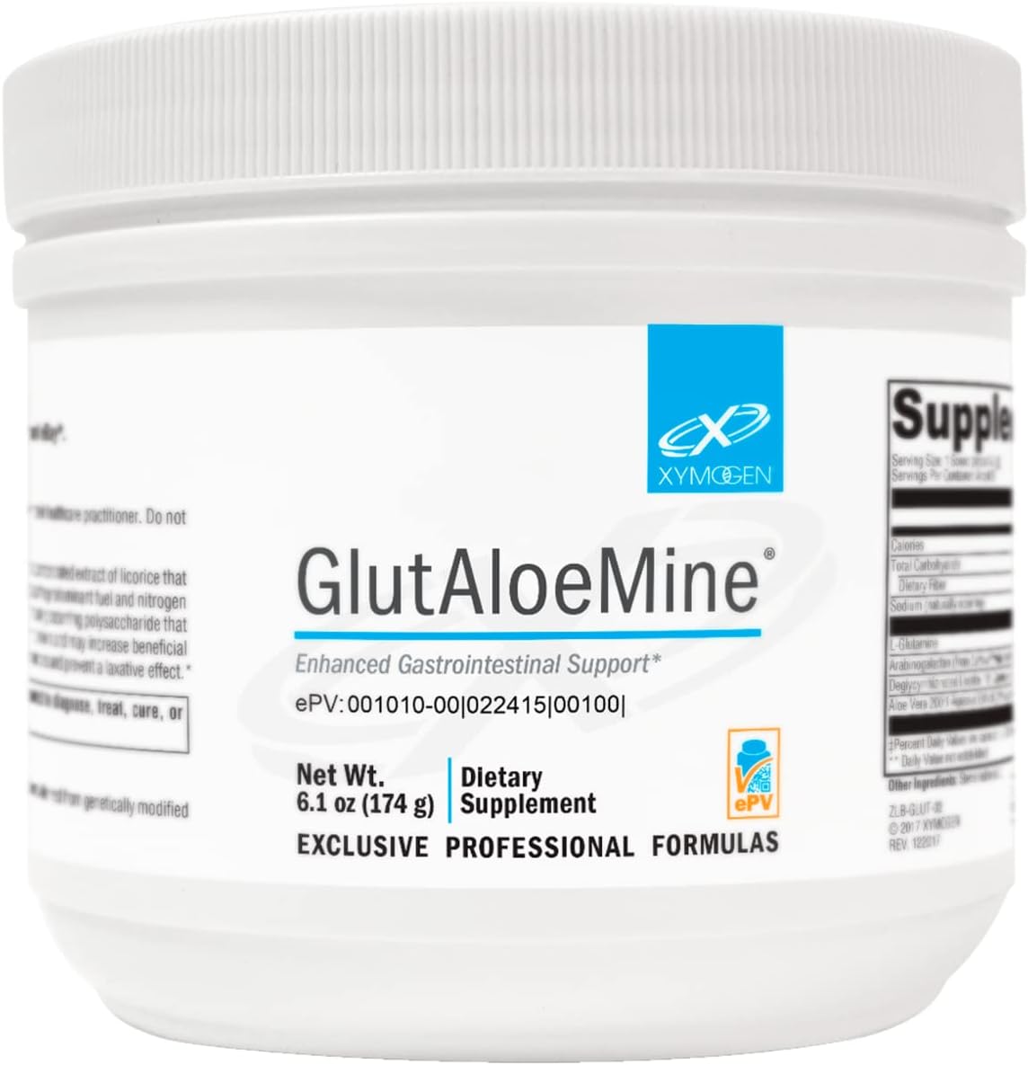 XYMOGEN DioVasc Capsules + GlutAloeMine Powder Bundle - Diosmin for Healthy Veins, Microcirculation + L Glutamine for Gut Health - BoostGo Australia