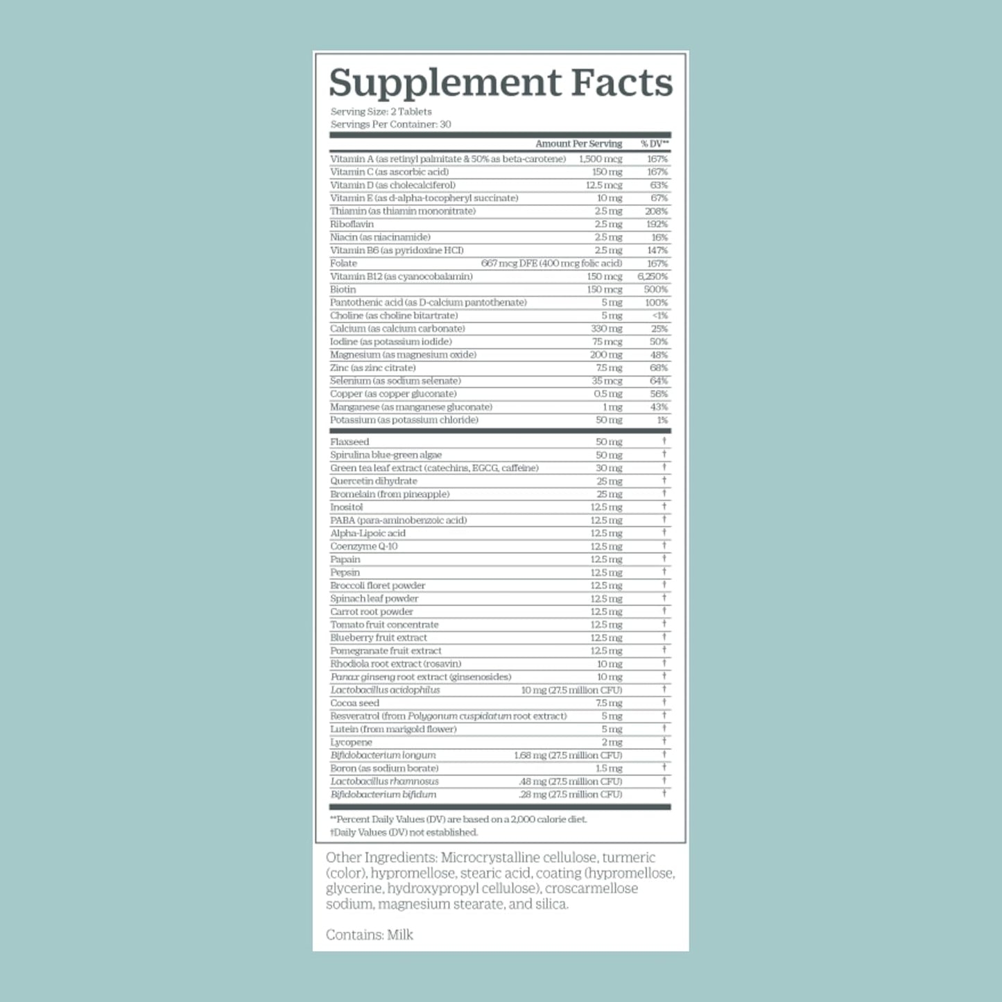 Xyngular Axion Multivitamin Tablets for Women and Men | Includes Probiotics, Digestive Enzymes, and Essential Vitamins and Minerals