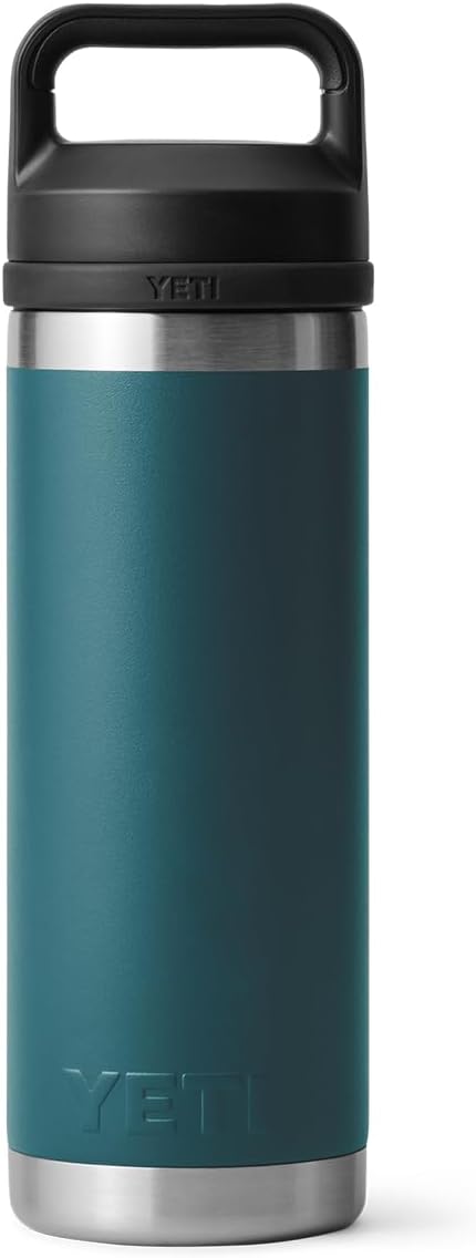 YETI Rambler 18 oz Vacuum Insulated Stainless Steel Bottle with Chug Cap - BPA-Free & Durable