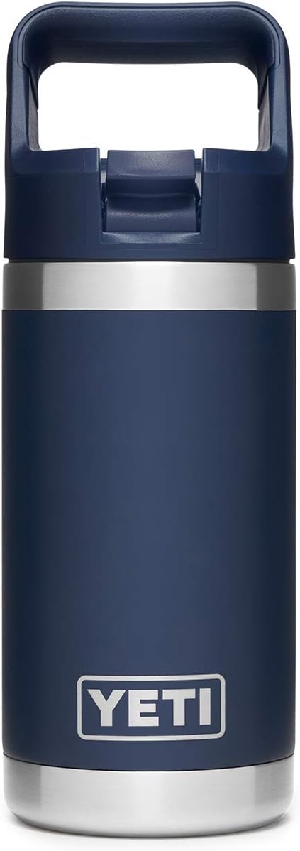 YETI Rambler Jr. 12 oz Kids Bottle, Straw Cap Included