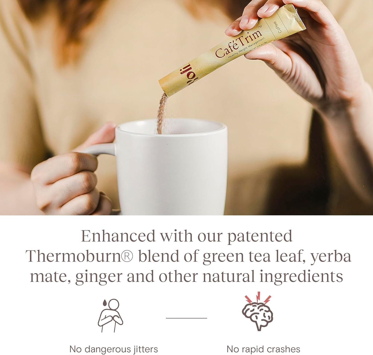 Yoli® CaféTrim Coffee Flavored Powder - Suppresses Food Cravings