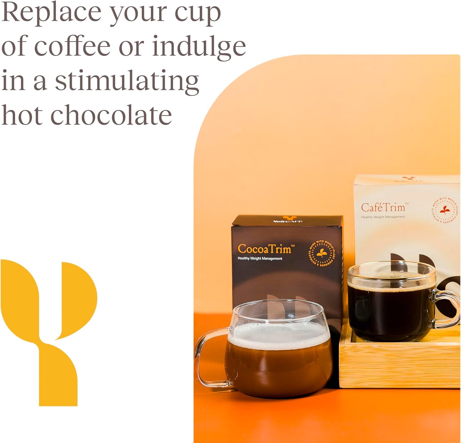 Yoli® CocoaTrim - Chocolate Flavored Supplement Powder for Suppressing Food Cravings