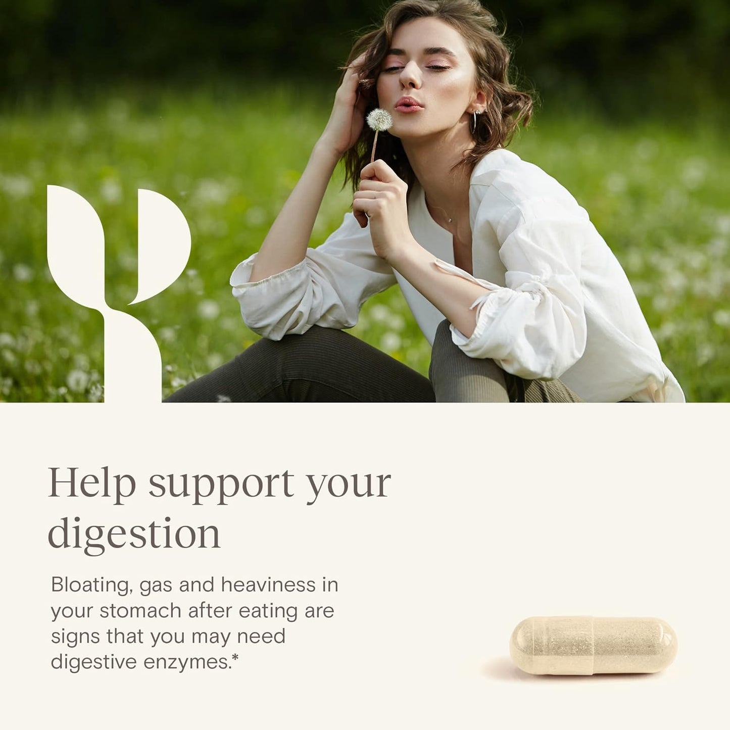 Yoli® Enzyme Digestive Supplement for Gut Health - 60 Count Digestive Enzymes for Women and Men