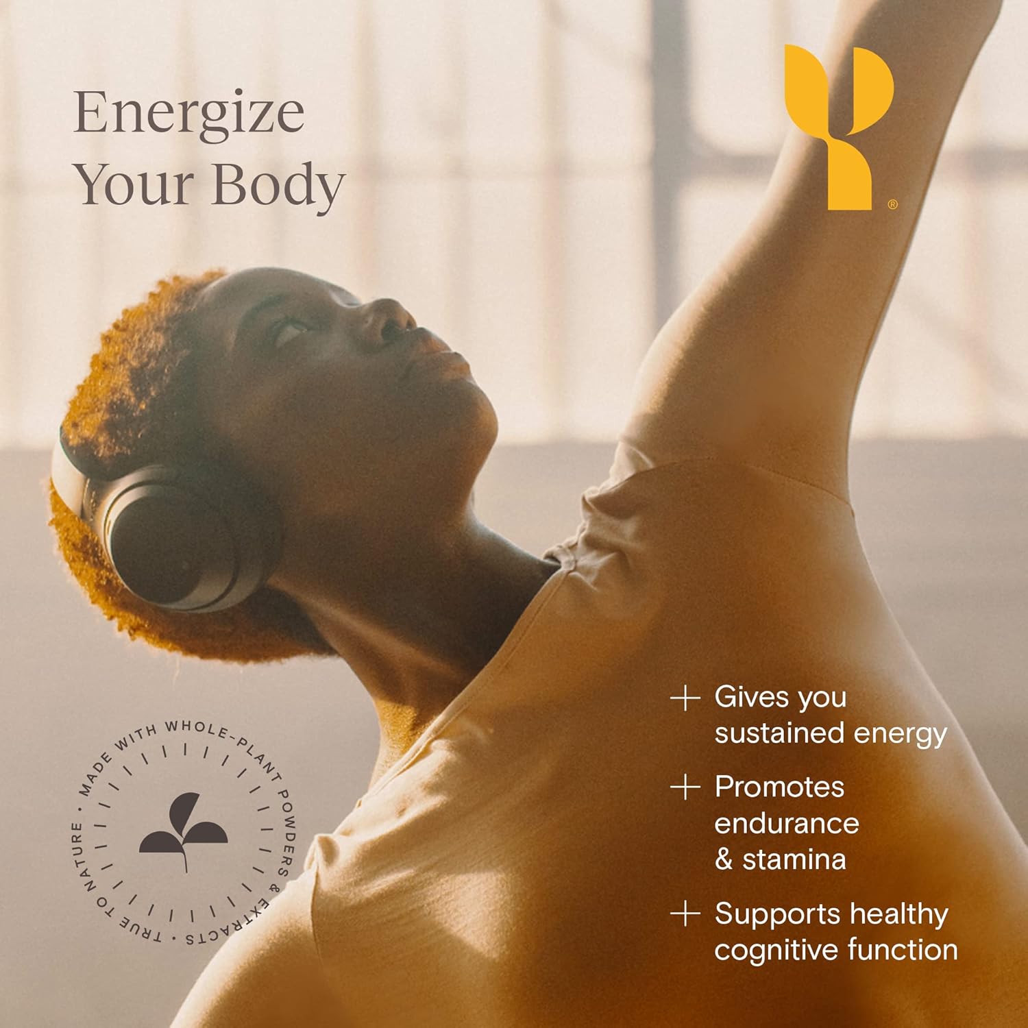 Yoli® Passion Energy Drink Powder Mix - 30 Packets, Strawberry Kiwi Flavor - Natural Endurance & Stamina Boost