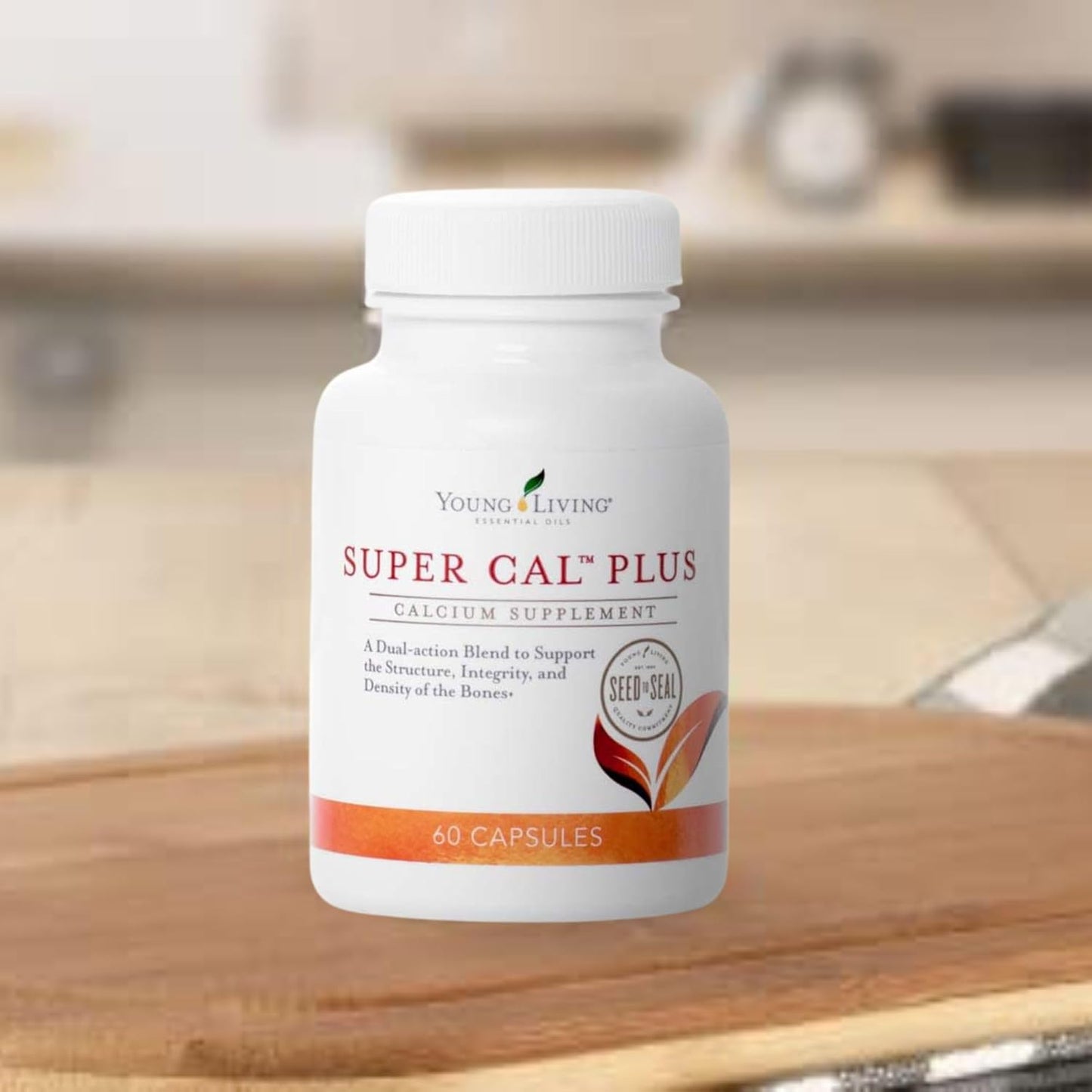Young Living Super Cal Plus Capsules | Calcium Mineral Bone Health Supplement | Magnesium, Vitamin D & K Blend | Essential Nutrients for Strong Bones
