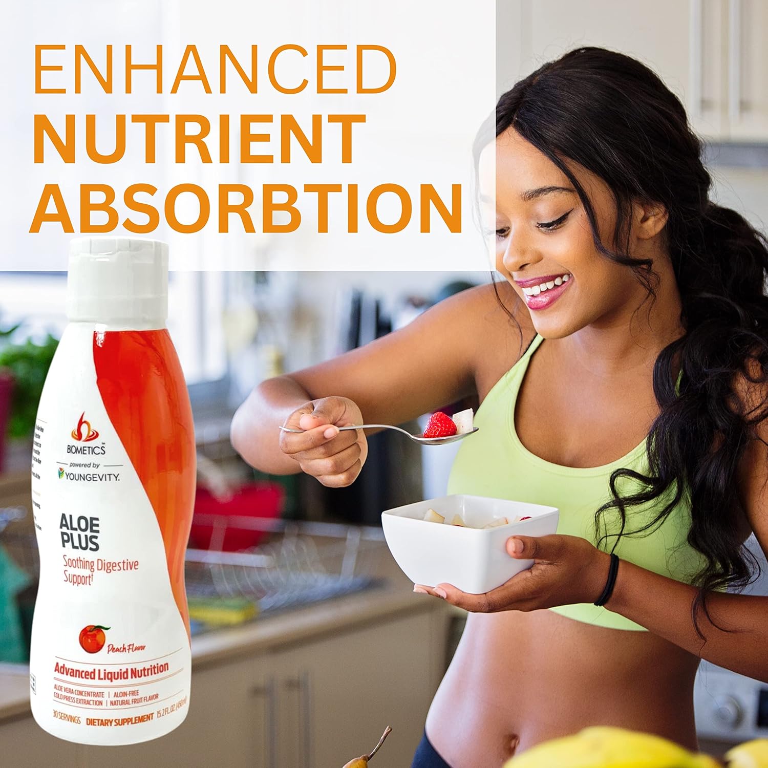 Youngevity Aloe Plus: Digestive Support in 15.2 Fl.Oz. Bottle