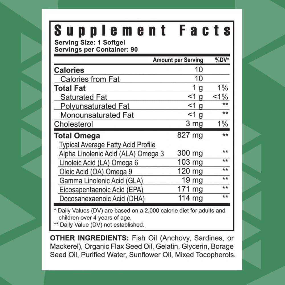 Youngevity Ultimate EFA Plus: 90 Soft Gels, Essential Fatty Acids Supplement