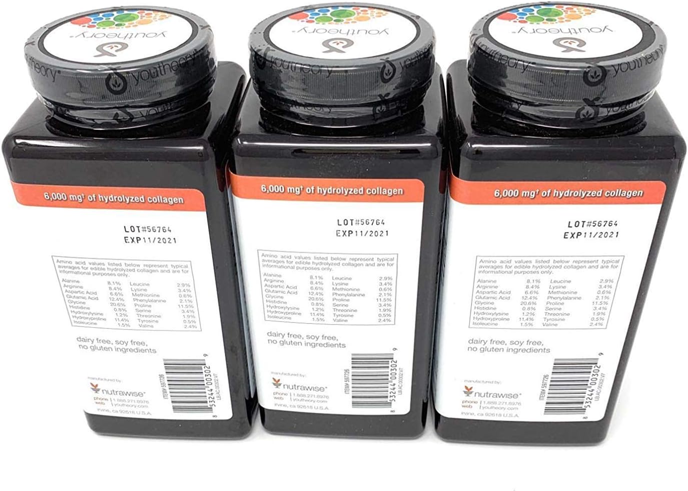 Youtheory Collagen Advanced Formula Tablets - 3 Pack of 390 ct Each (1170 Tablets Total)