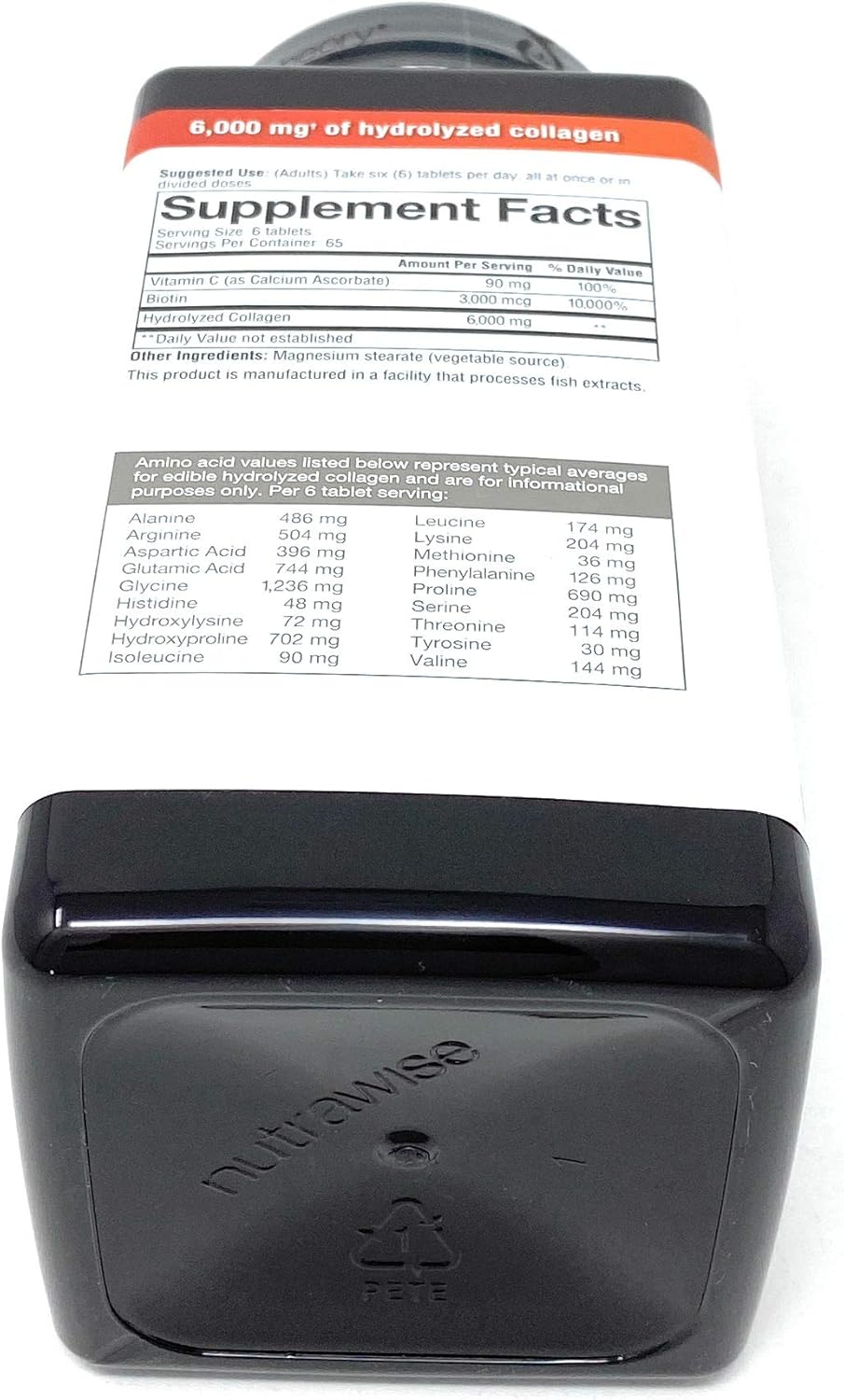 youtheory Collagen Plus Biotin 390 Tablets - Bulk Pack of 5