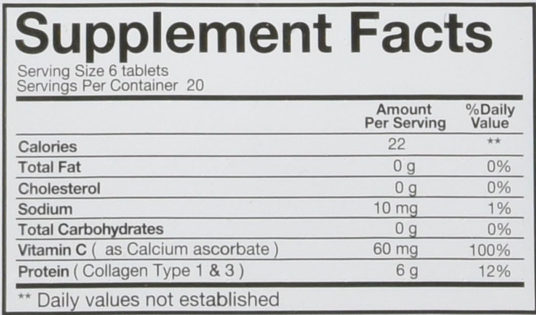 YouTheory Collagen Tablets Type 1 & 3 - 360 Tablets Pack - Anti-Aging and Joint Support Supplement