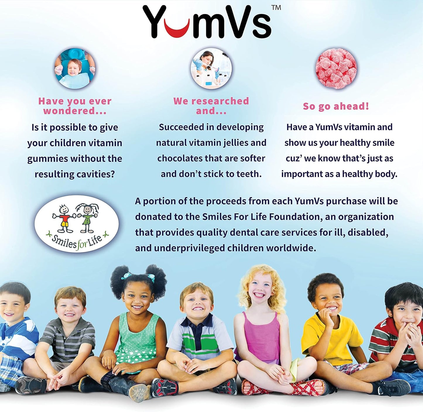 YUM-V'S High Potency Biotin Gummies 10000 mcg for Adults and Kids - Raspberry Flavored Jellies | 100-Count Vegan, Non-GMO, Kosher Supplement