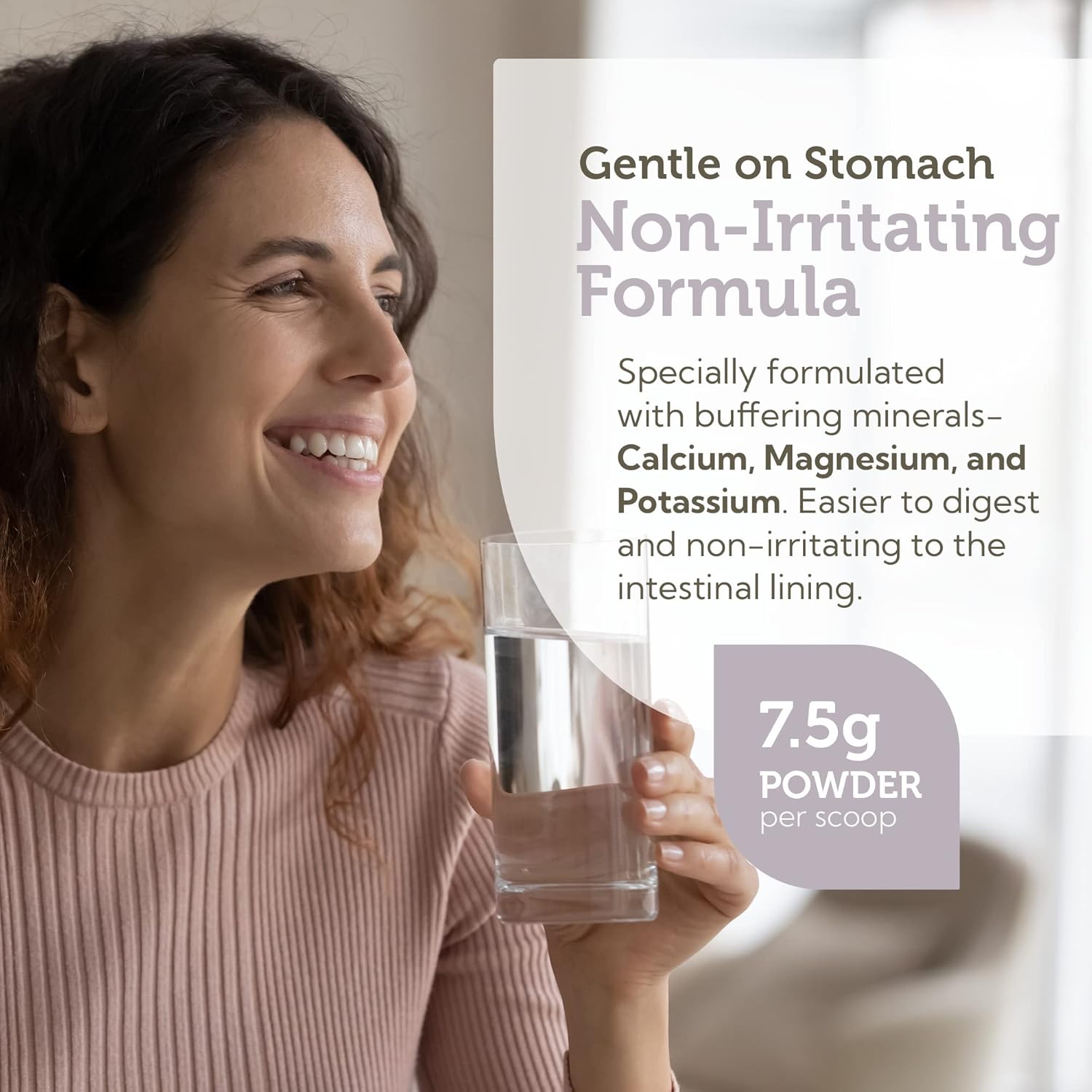 Zahler Buffered Vitamin C Powder with Minerals - Berry Flavor Antioxidant Drink Mix - 11 Oz