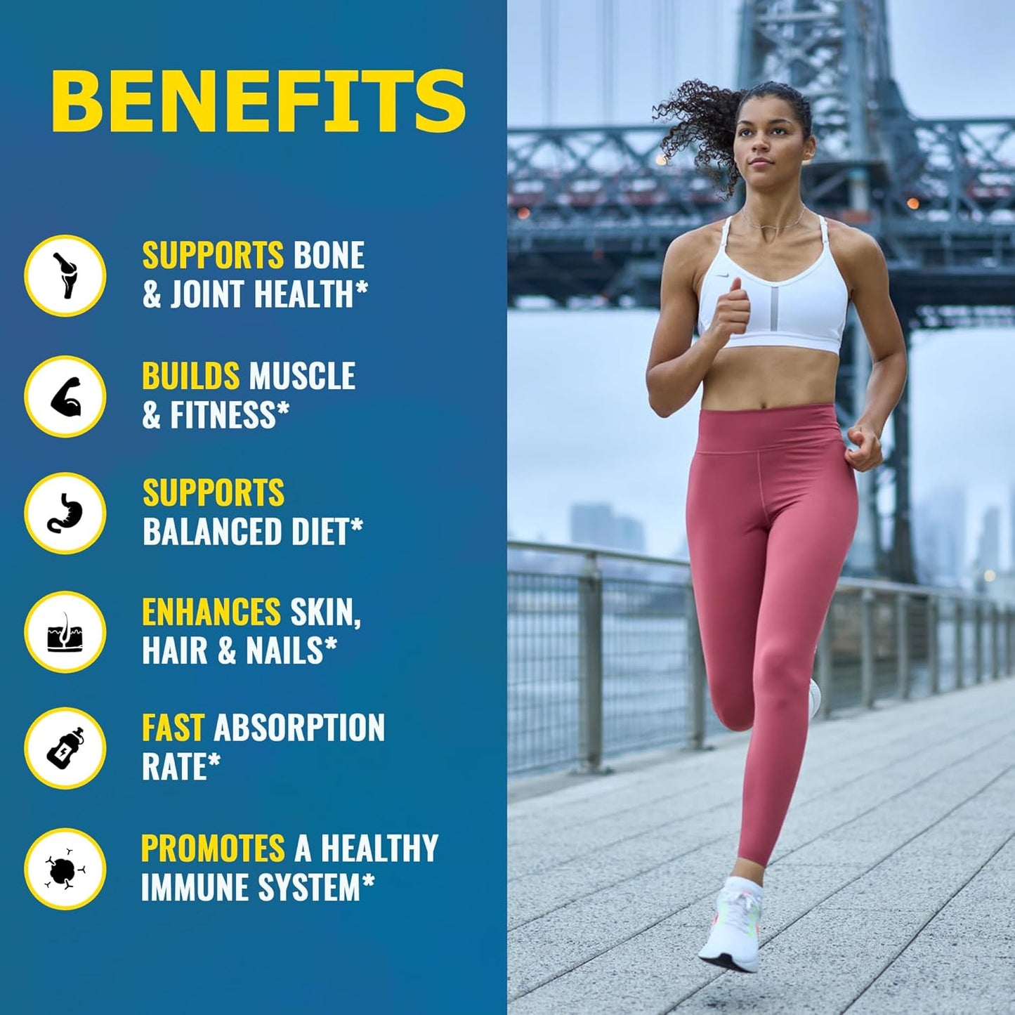 Zammex Collagen Peptides with Chocolate Bone Broth Powder - Premium Protein Supplement