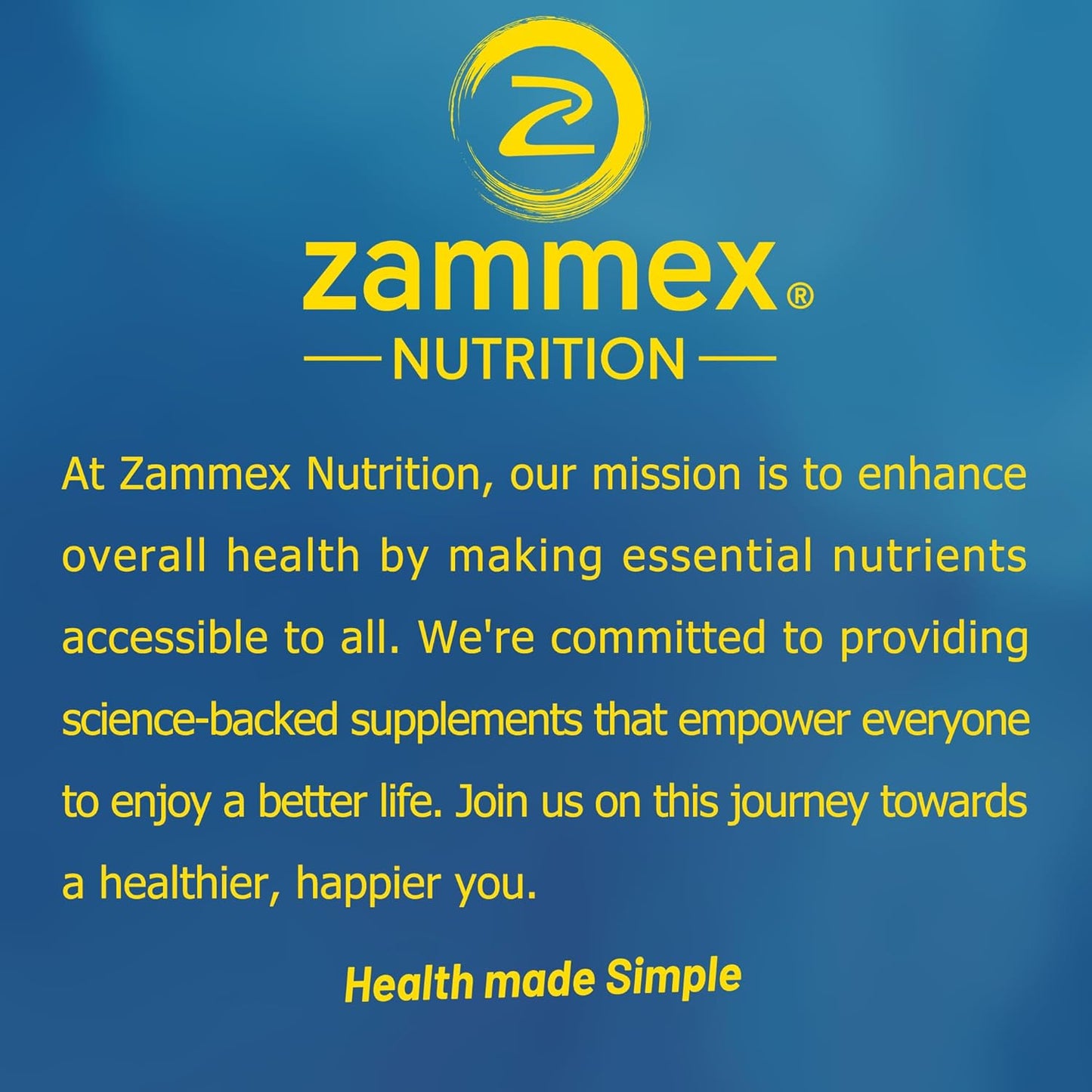 Zammex Premium Hydrolyzed Collagen Peptides Powder for Hair, Skin, Nails, and Joints - Grass Fed, Non-GMO, Keto Friendly - 30 Servings