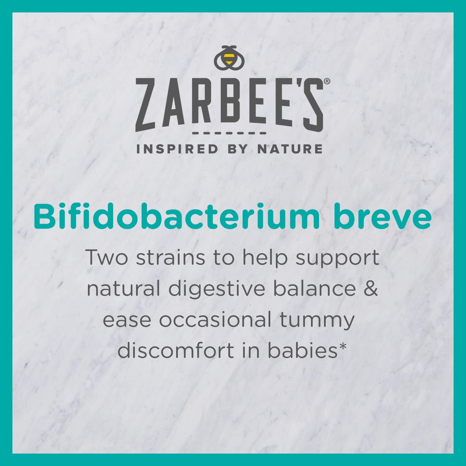 Zarbee's Baby Probiotic Drops for Digestive and Immune Support, Suitable for Newborn Infants and Up, 0.27 Fl Oz