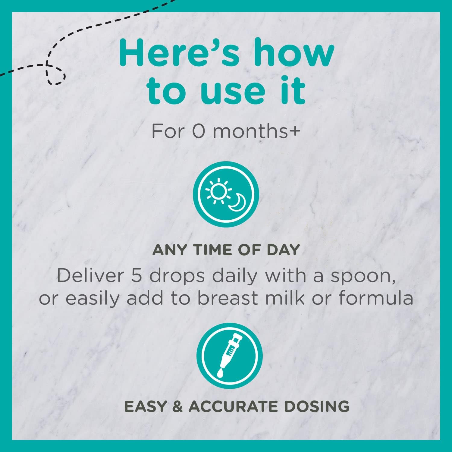 Zarbee's Baby Probiotic Drops for Digestive and Immune Support, Suitable for Newborn Infants and Up, 0.27 Fl Oz