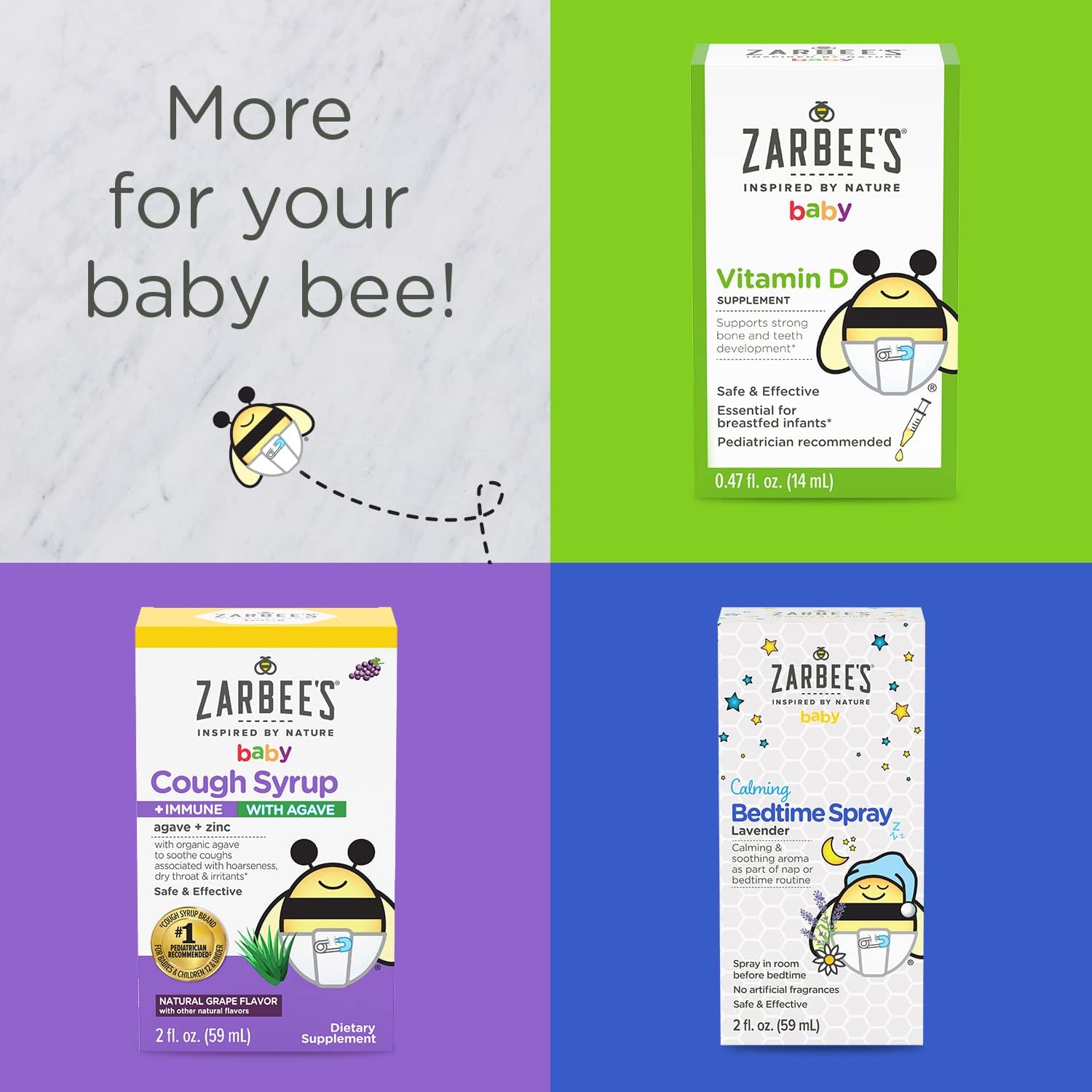 Zarbee's Baby Probiotic Drops for Digestive and Immune Support, Suitable for Newborn Infants and Up, 0.27 Fl Oz