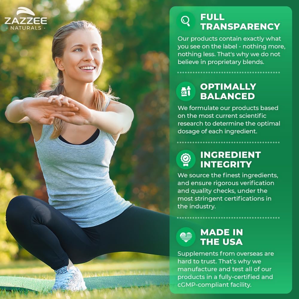 Zazzee Extra Strength Artichoke Extract Capsules - 9000mg, 5% Caffeoylquinic Acid, 150 Vegan Capsules, 5 Month Supply, Non-GMO
