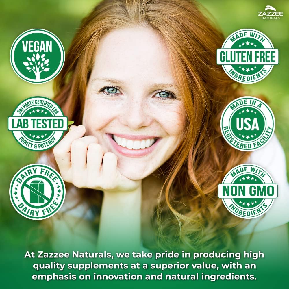Zazzee Extra Strength Artichoke Extract Capsules - 9000mg, 5% Caffeoylquinic Acid, 150 Vegan Capsules, 5 Month Supply, Non-GMO