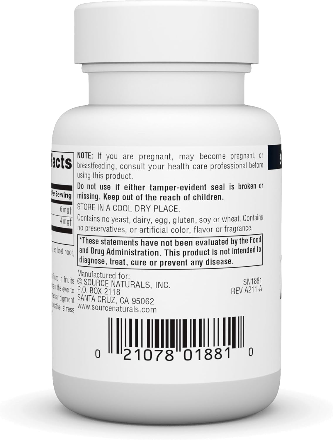 Zeaxanthin with Lutein Capsules - Eye Antioxidant Support - 10mg - 30 Count - BoostGo Australia
