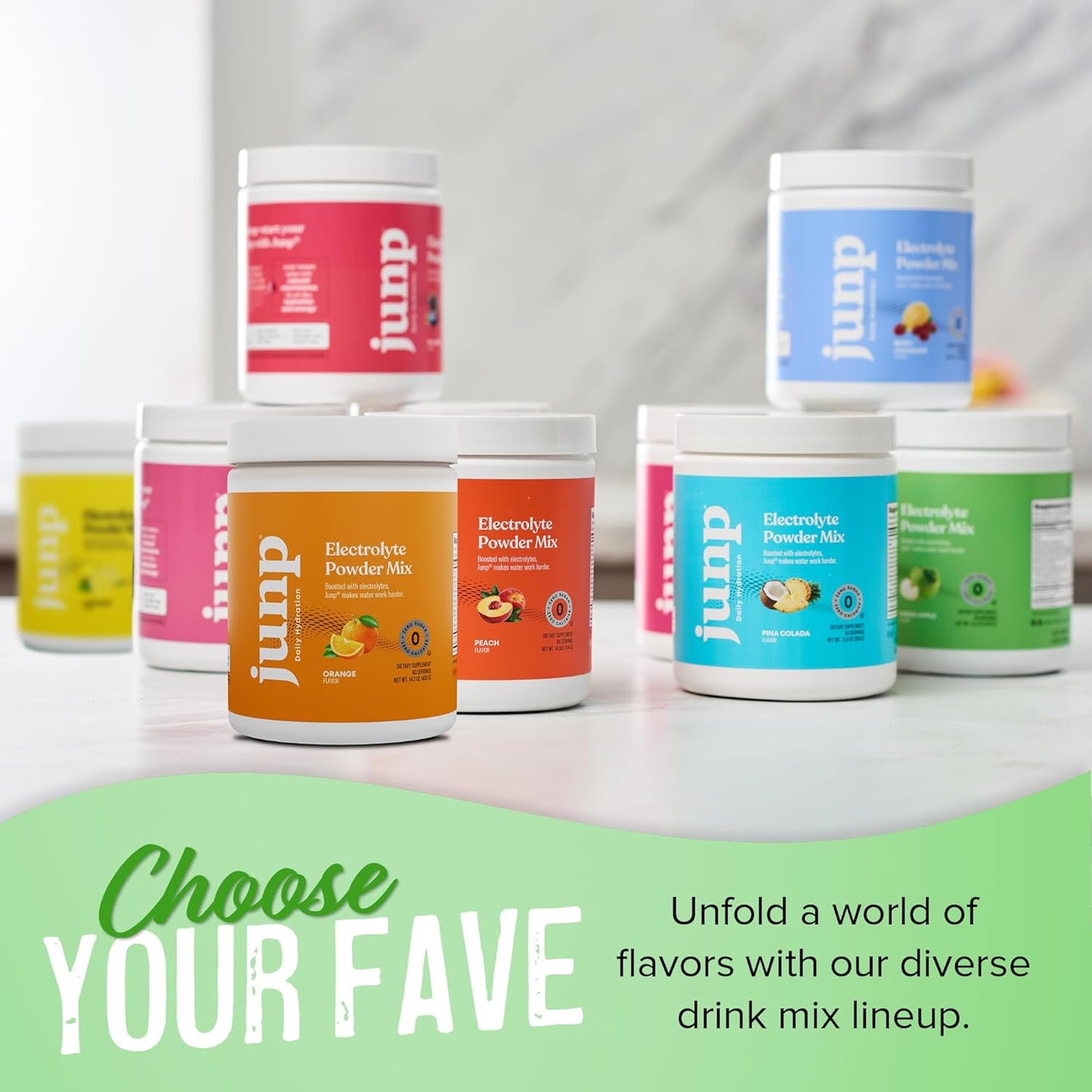 Zero Calorie Green Apple Keto Electrolyte Powder with Potassium & Salt - 90 Servings, Sugar Free & Carb Free Hydration Mix