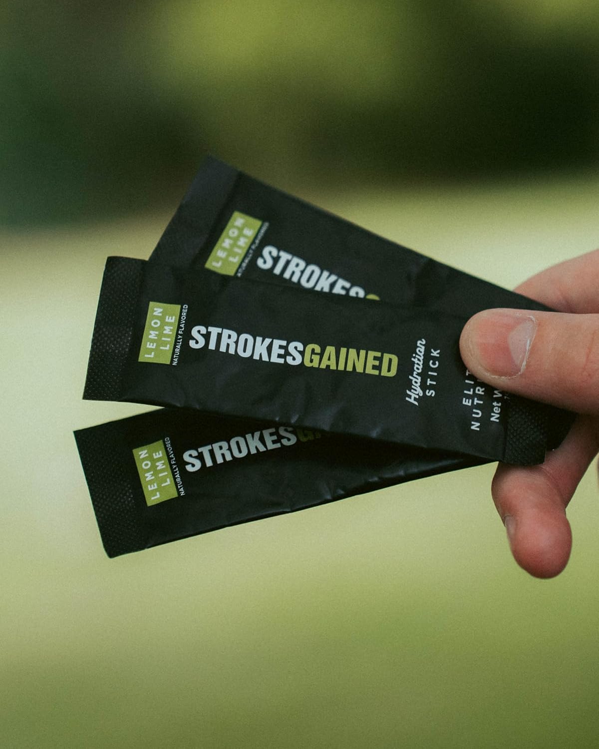 Zero Sugar Lemon Lime Golf Electrolyte Mix - 20 Stick Packs for Strokes Gained Hydration