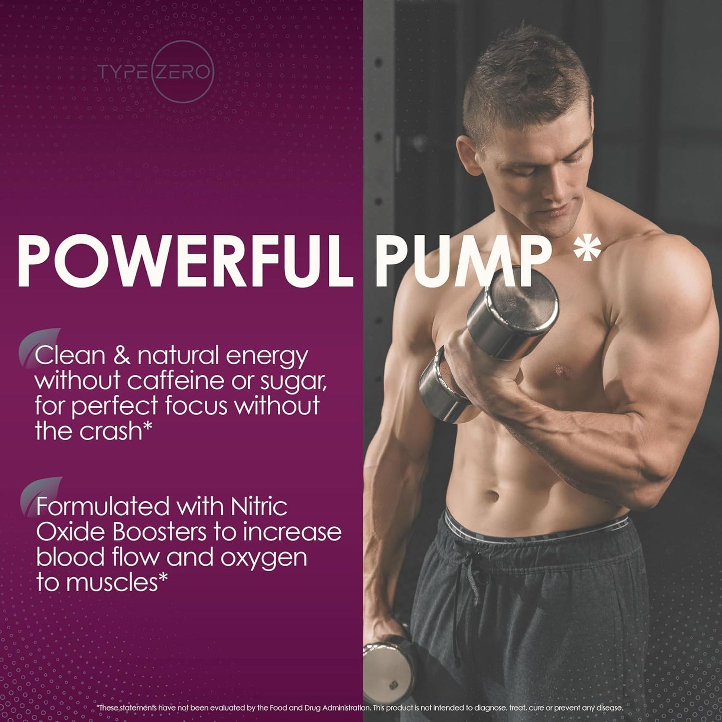 Zero Ultra Clean Blackberry Lemonade Non-Stim Pump Pre Workout for Men & Women - Beetroot, Arginine, Citrulline Malate, Betaine, Beta A, ACV - Sugar-Free & Caffeine-Free Formula