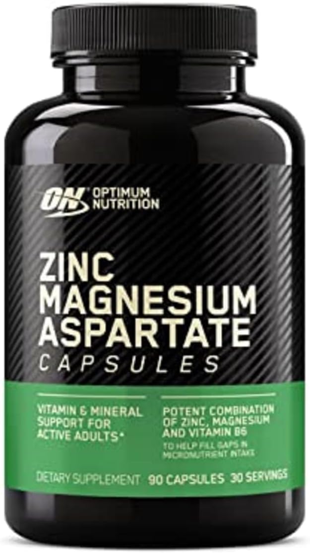 Zinc and Magnesium Muscle Recovery Supplement for Men and Women - 90 Count