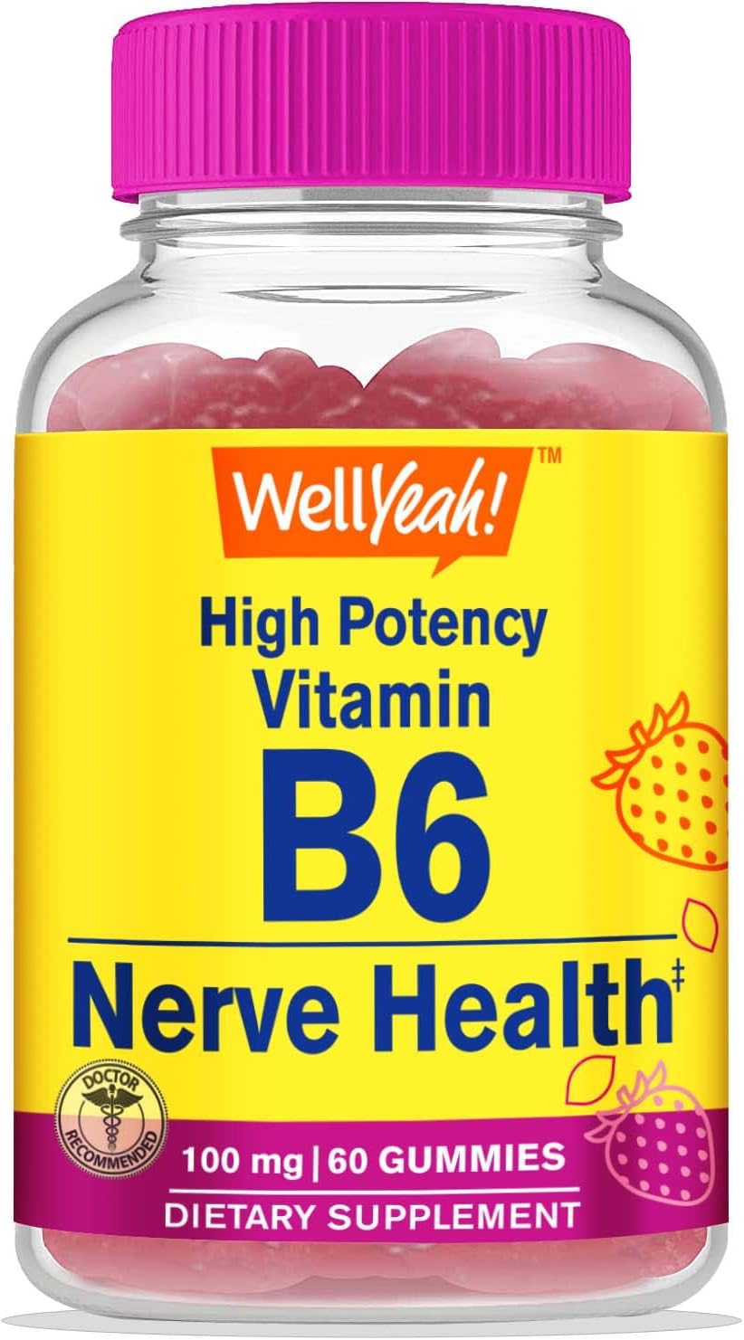 Zinc and Vitamin B6 Gummy Bundle - High Potency, Great Taste, Gluten-Free, GMO-Free Supplement