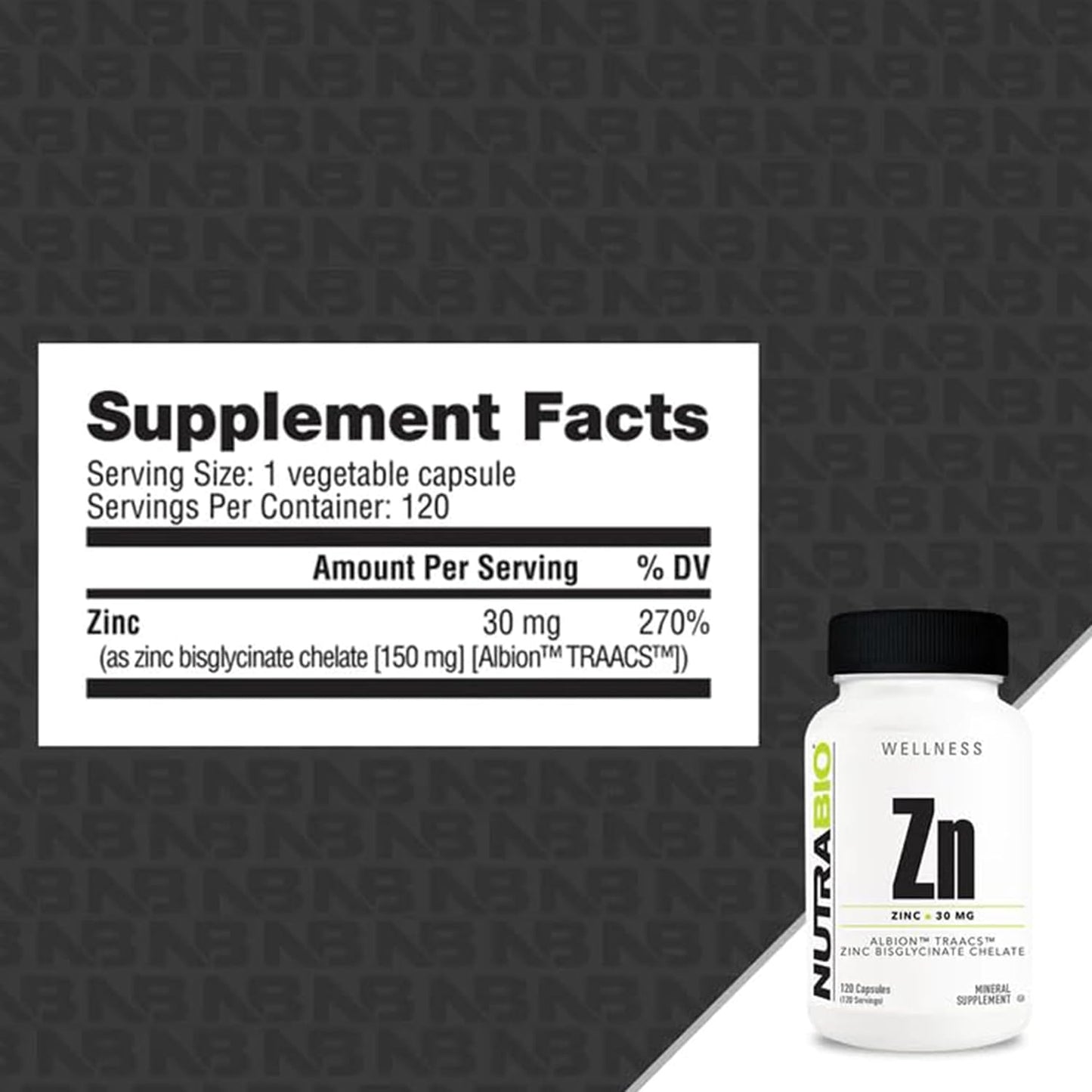 Zinc Chelate and Reacted Magnesium Supplement Bundle for Immune System and Bone Health Support