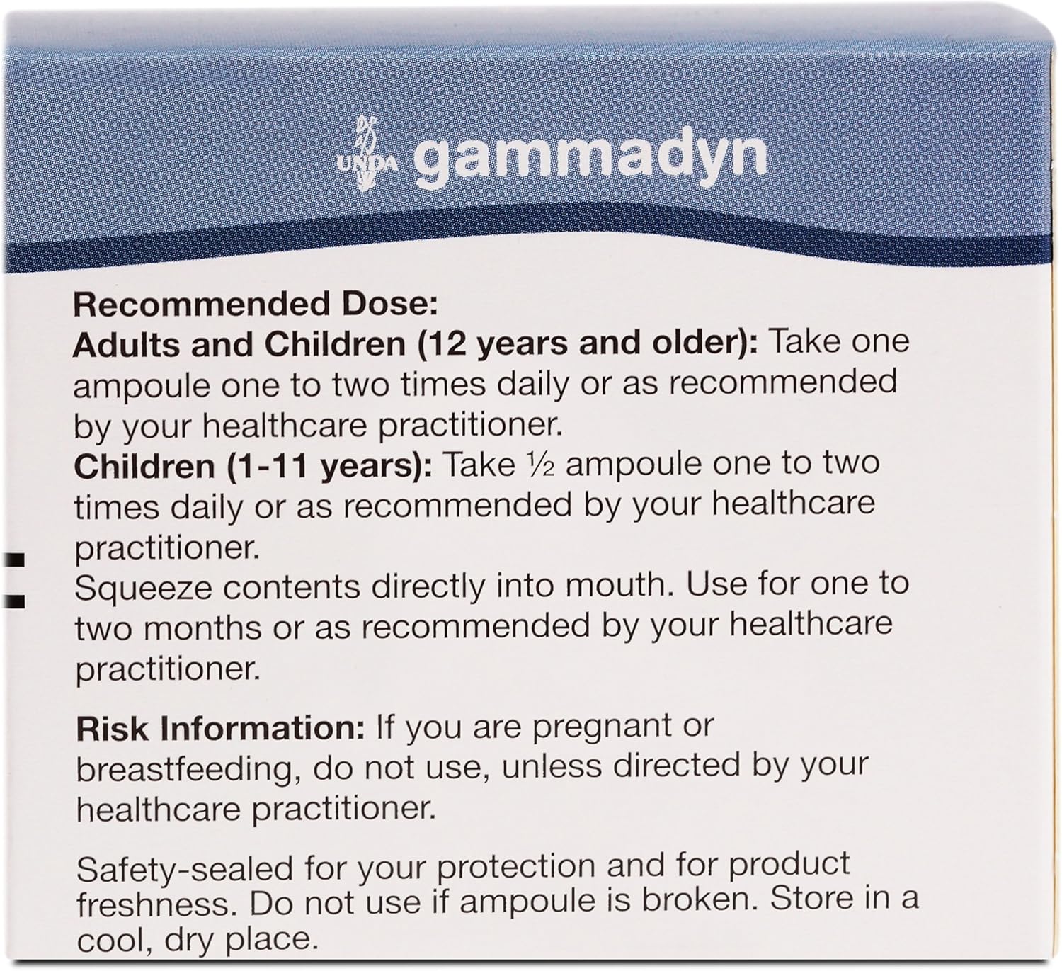 Zinc-Copper Oligo-Element Supplement - UNDA GAMMADYN Zn-Cu - 30 Ampoules