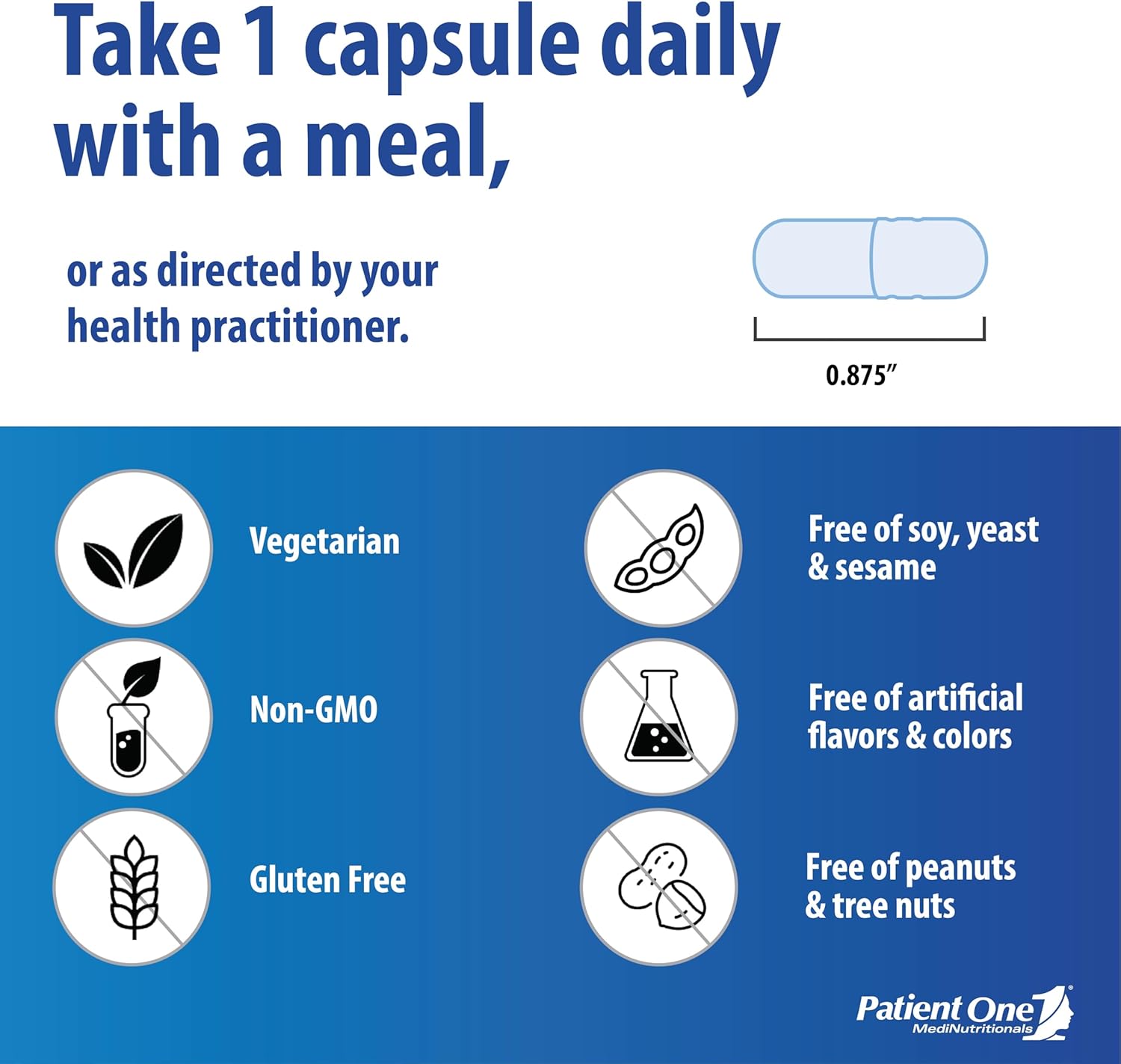 Zinc Glycinate 30mg Capsules for Immune System Support - 90 Count