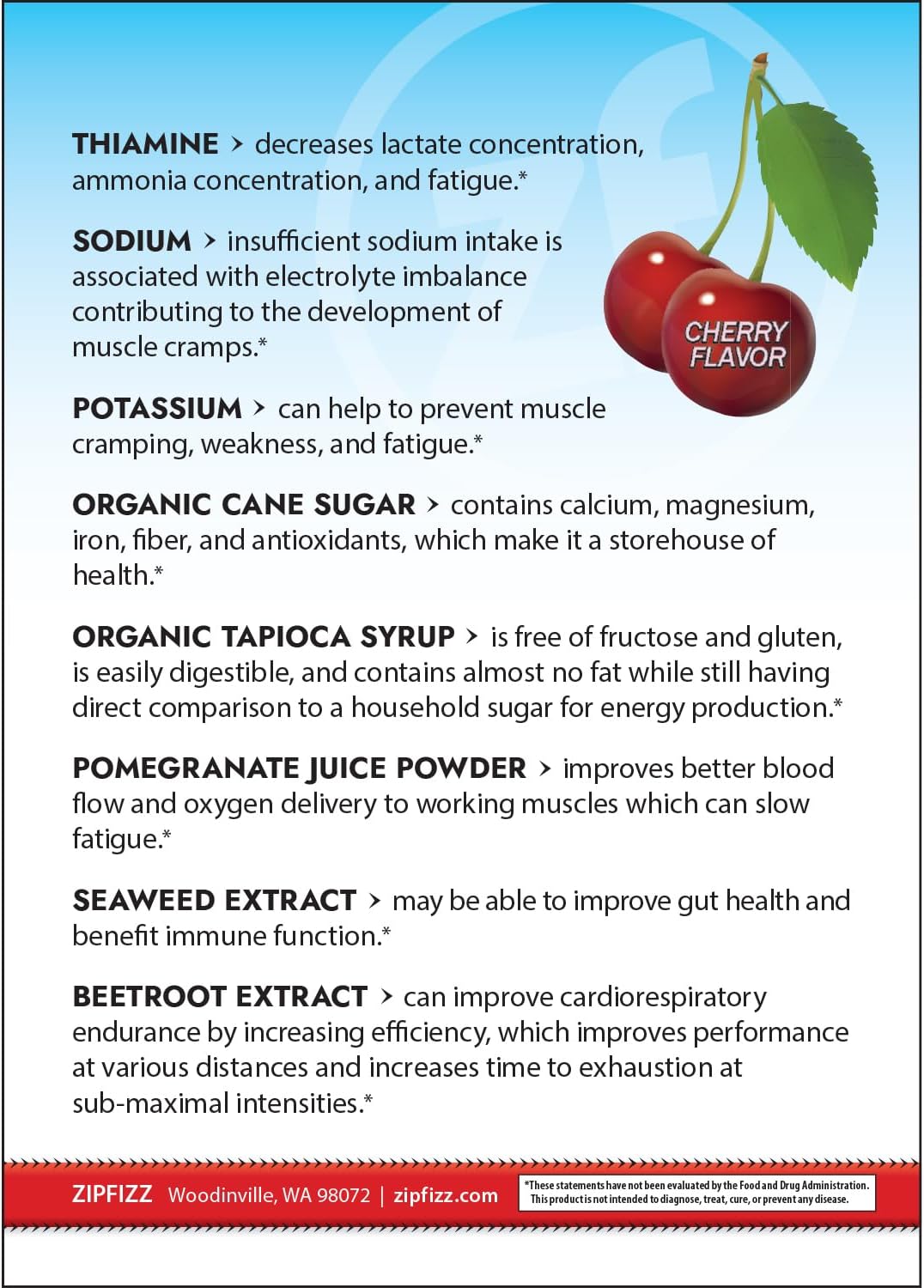 Zipfizz Perform Gummies - Fruit-Infused Supplement for Athletes 4+ | 3 Gummies Per Serving, 24 Servings | Supports Energy, Endurance, and Recovery with B6, B12, and Vitamin C